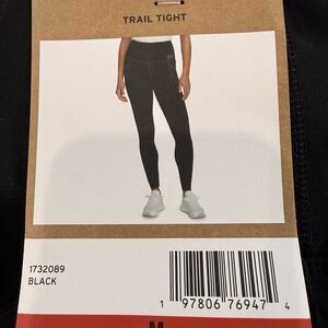 Eddie Bauer Women's Stretch Trail Tight Medium, BLACK
